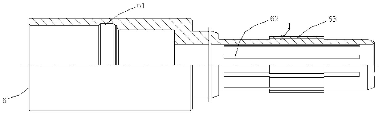 A buckle joint tool applied to lifting expansion method