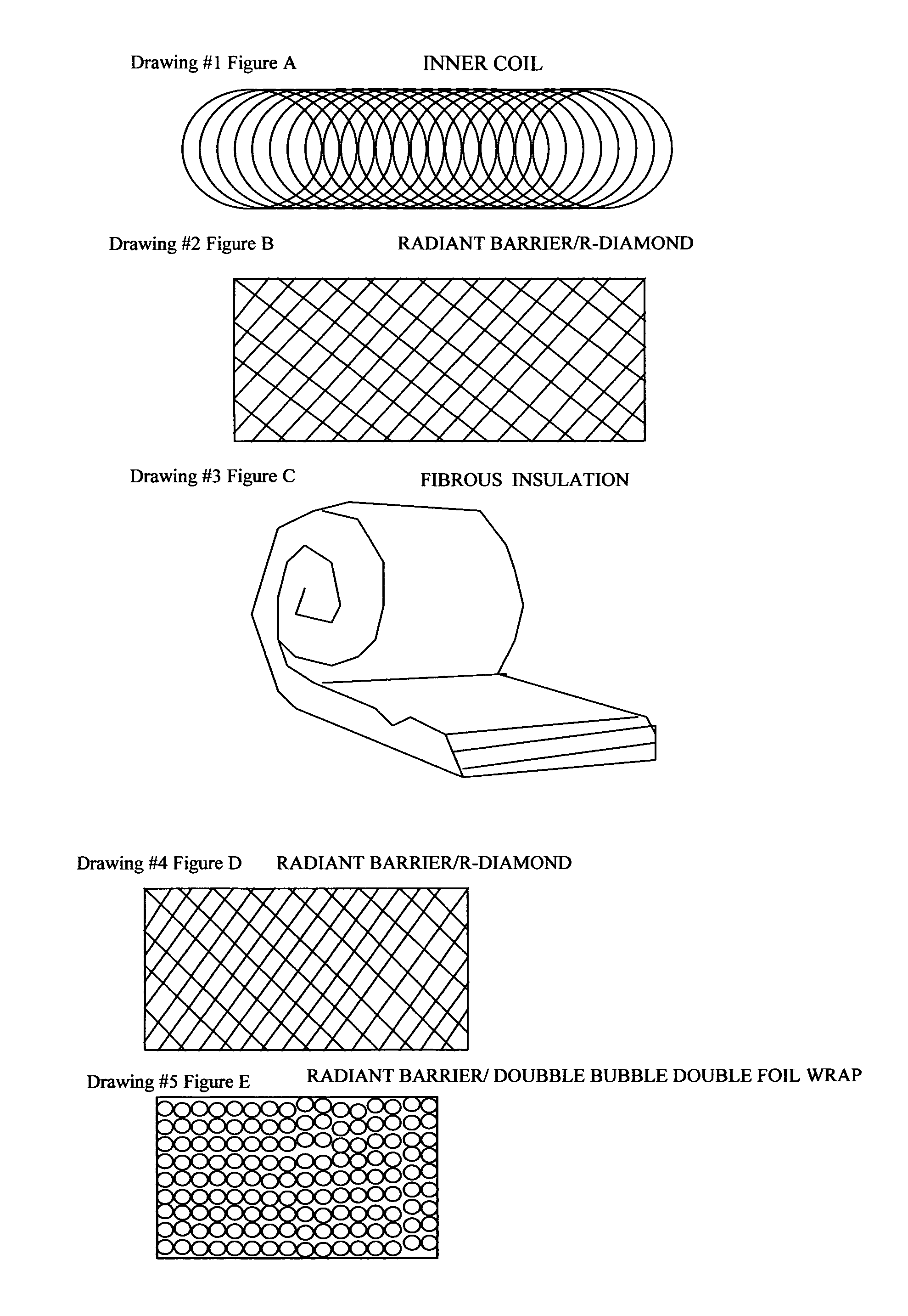Low emissive radiant barrier flex (LOW-E FLEX)