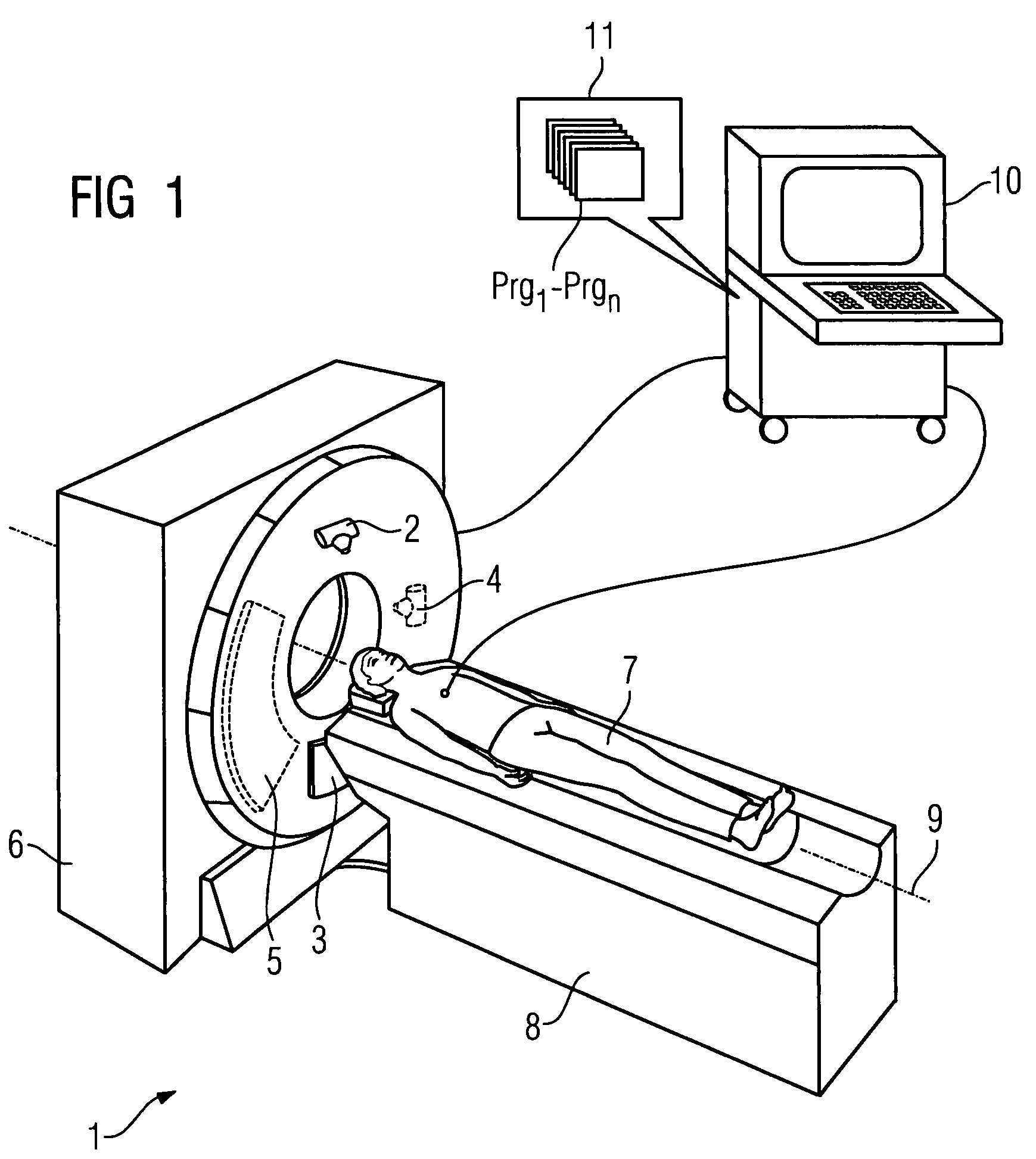Method for generating tomographical recordings of a partially cyclically moving examination object