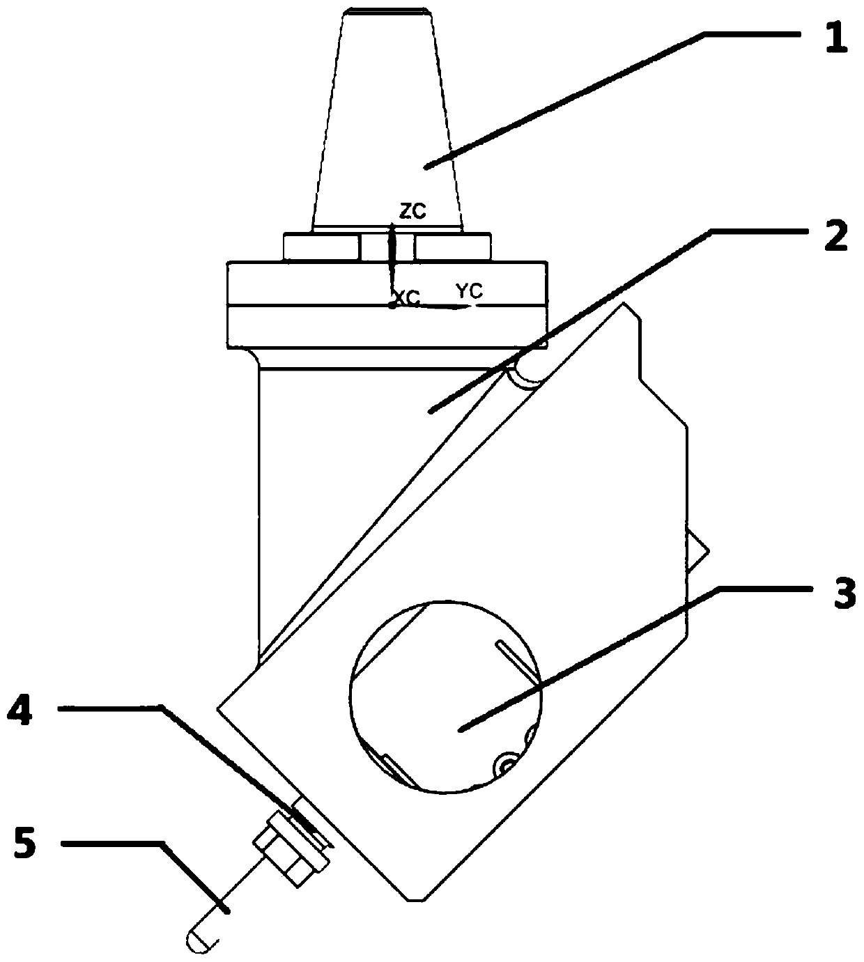 Device and method for processing PBX (polymer bonded explosive) composite containing hard foreign material