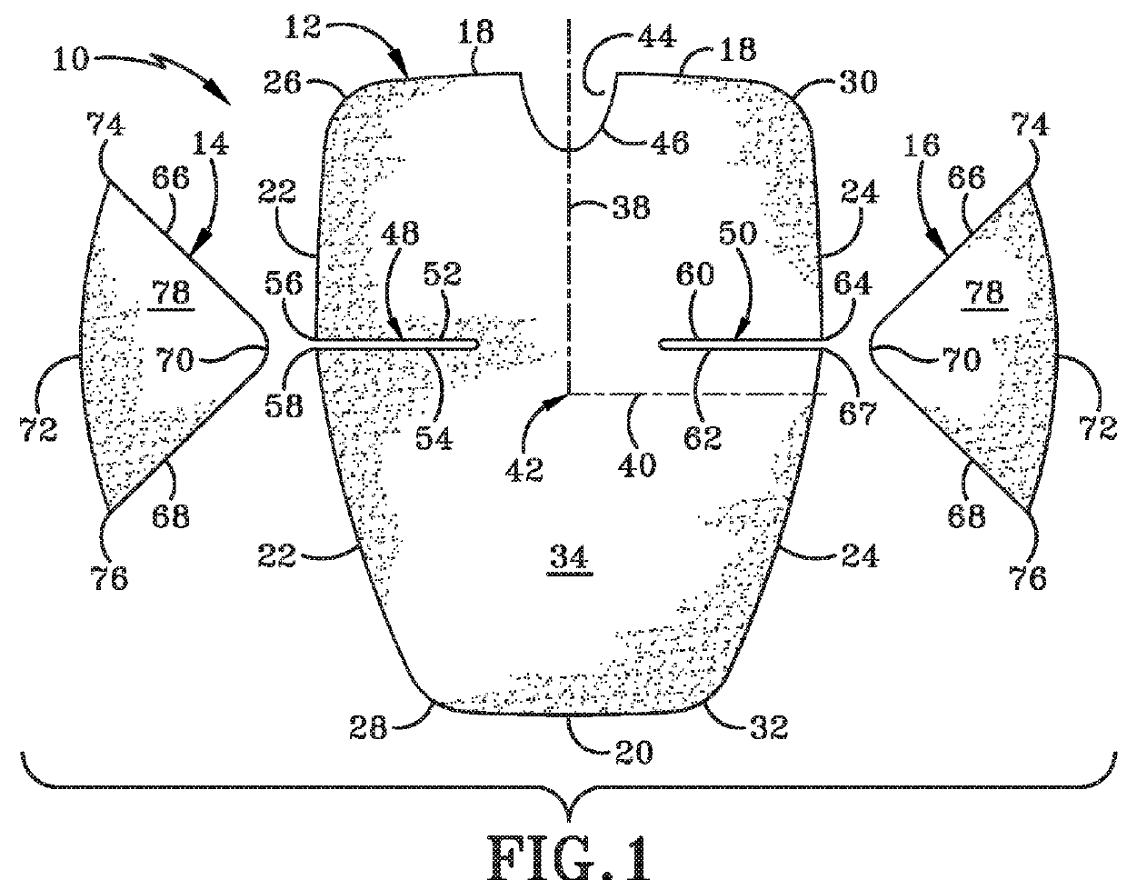 Protective device for use with a glove