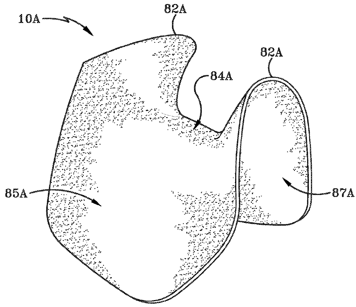 Protective device for use with a glove