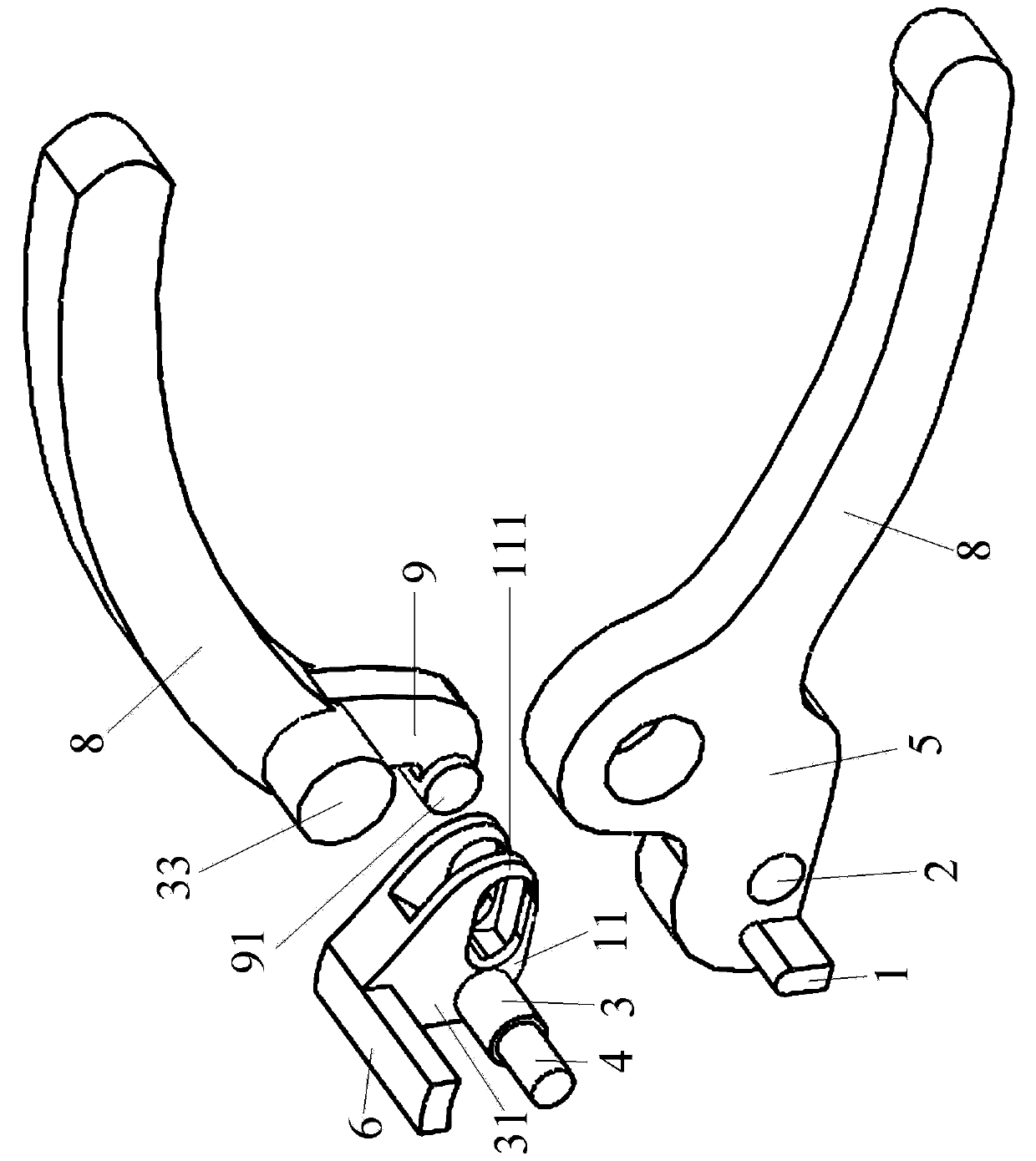 Orthopedic kirschner pin bending device