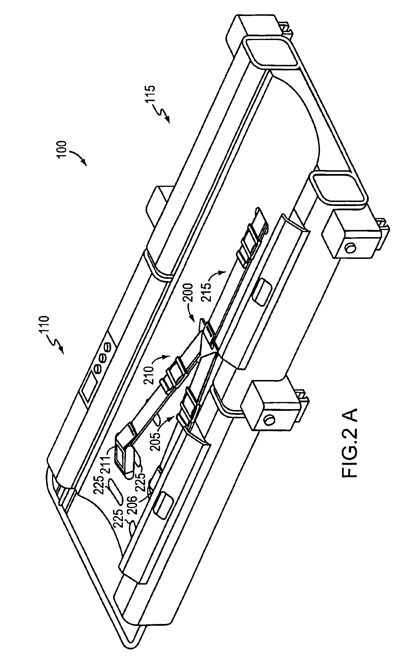 Device for emergency transport of pediatric patients