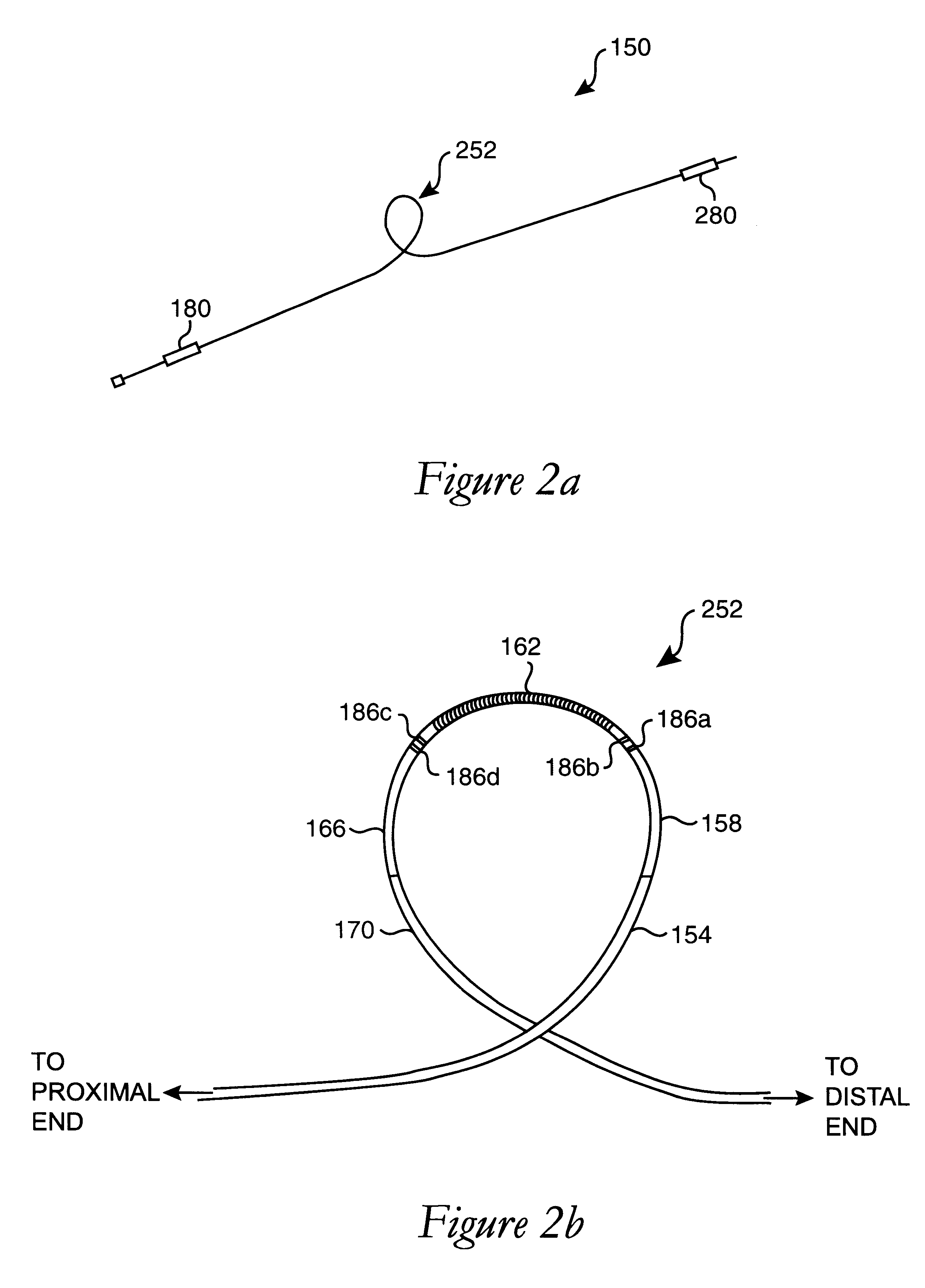 Microwave ablation catheter with loop configuration
