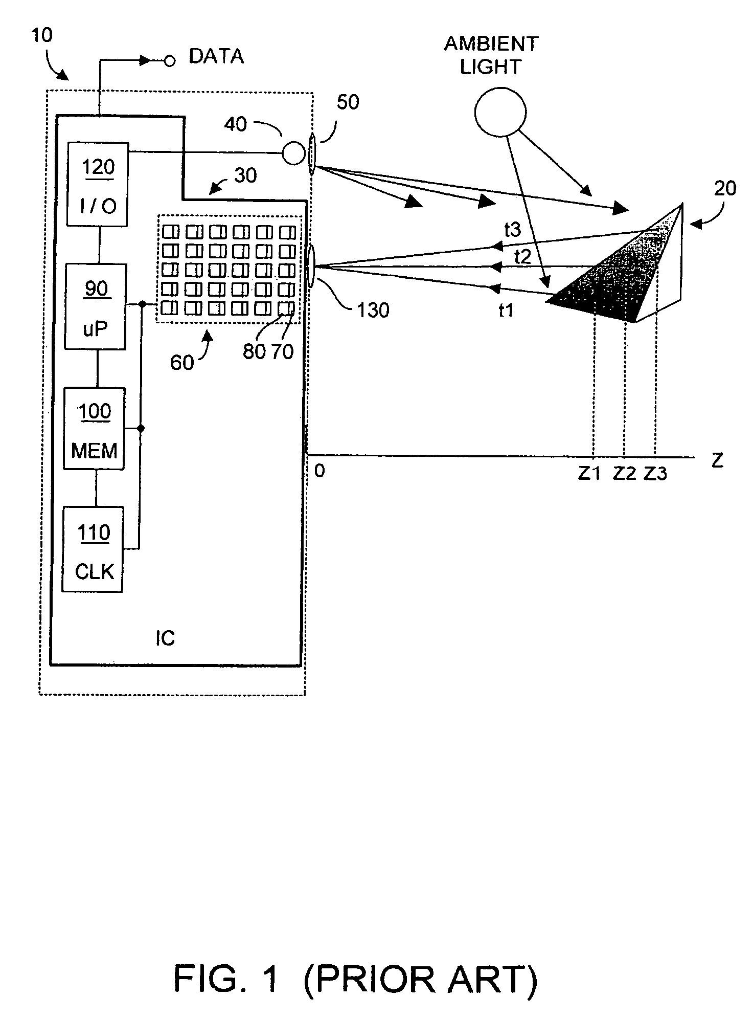 Method and system to differentially enhance sensor dynamic range using enhanced common mode reset