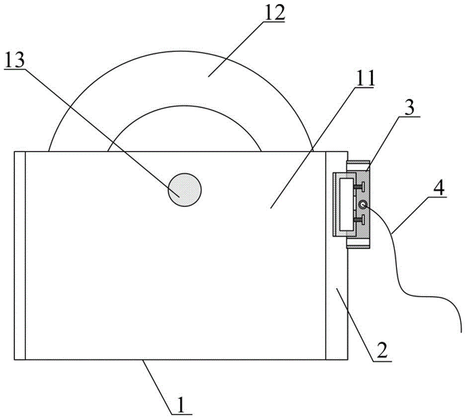 Abrasion-resistance sensor applied to mining industry