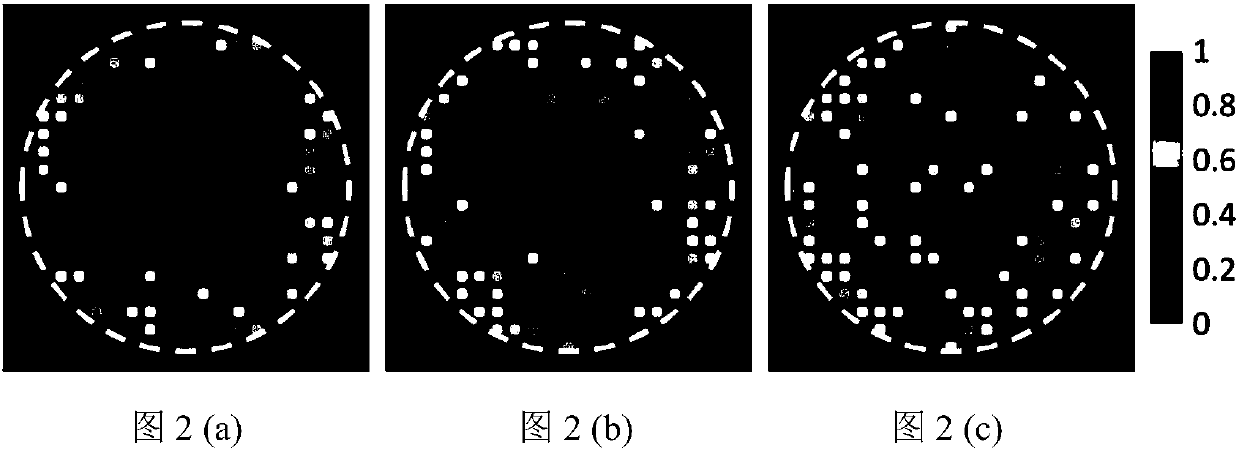 Large-field-of-view high-resolution microscopic imaging device and iterative reconstruction method based on a large illumination numerical aperture