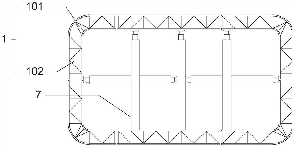 Mechanical underground excavation pushing system for large-section rectangular segment pipe piece of subway station and construction method