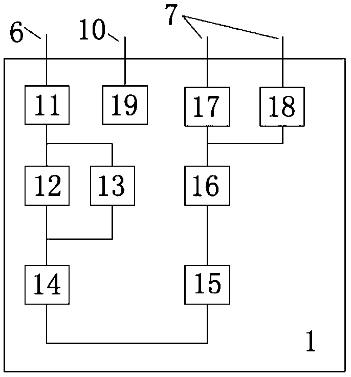 Centrifugal cascade intermediate frequency parallel power supply