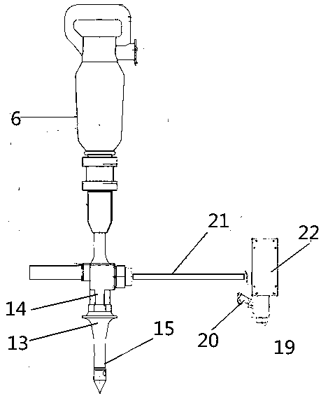 Hydraulic automatic fixed-point fertilization equipment