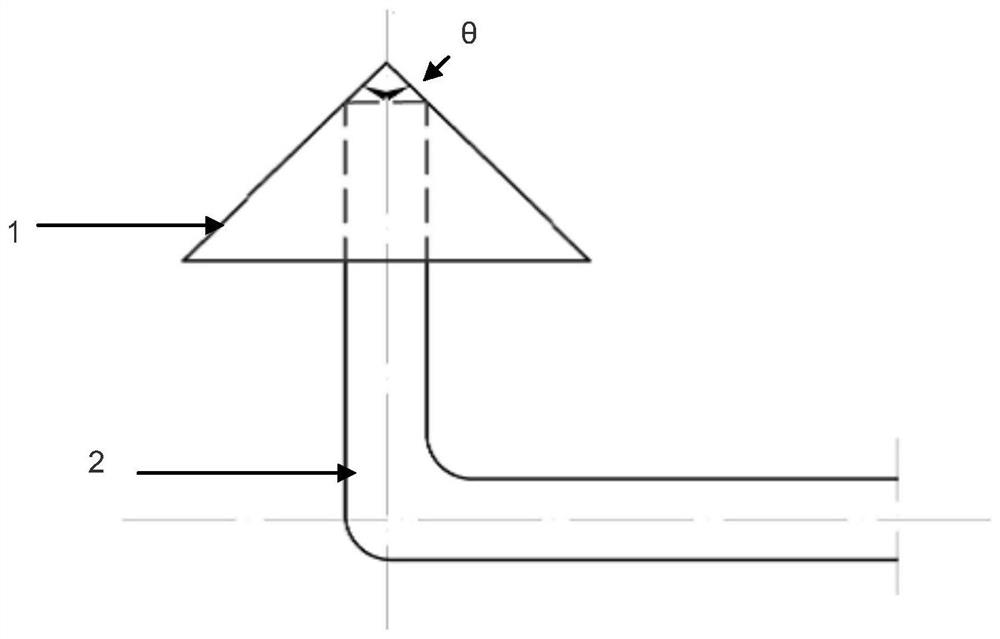 A fast flocculator used in a catalytic cracking oil slurry settling tank and its manufacturing method