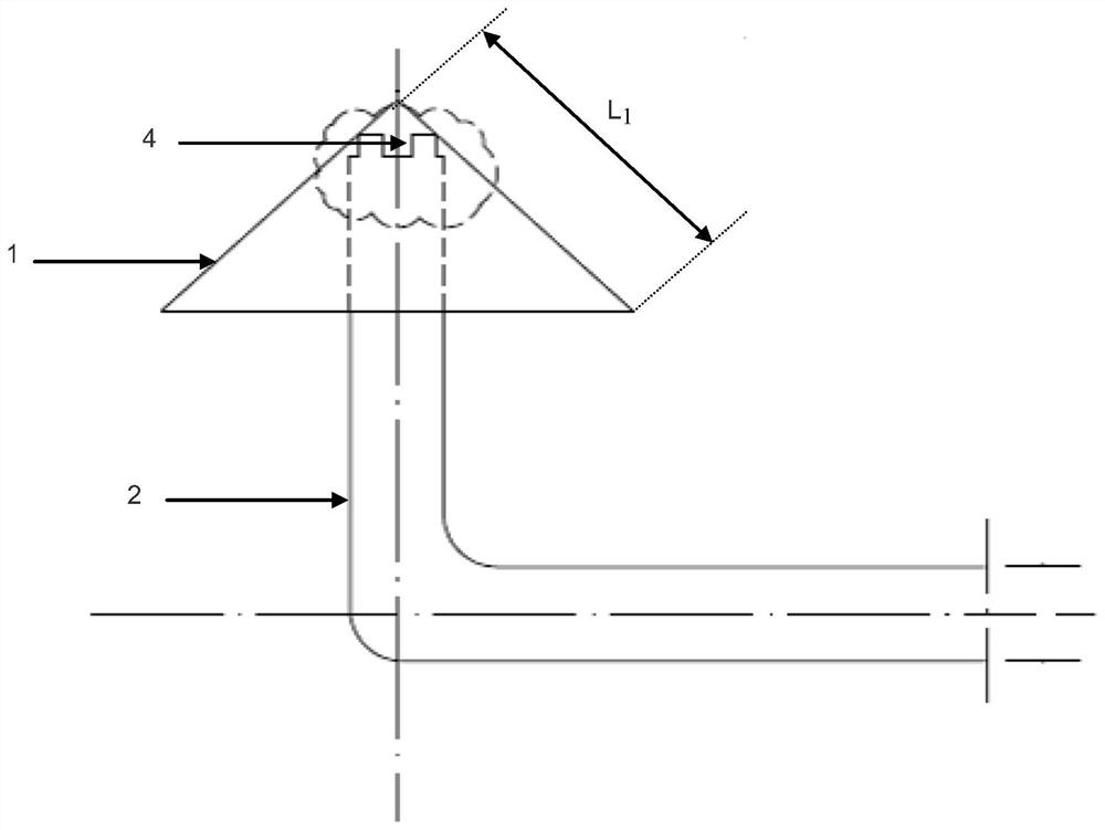 A fast flocculator used in a catalytic cracking oil slurry settling tank and its manufacturing method