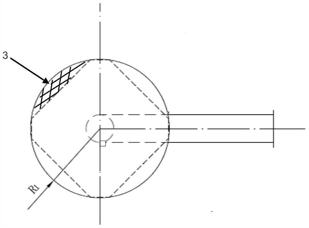 A fast flocculator used in a catalytic cracking oil slurry settling tank and its manufacturing method