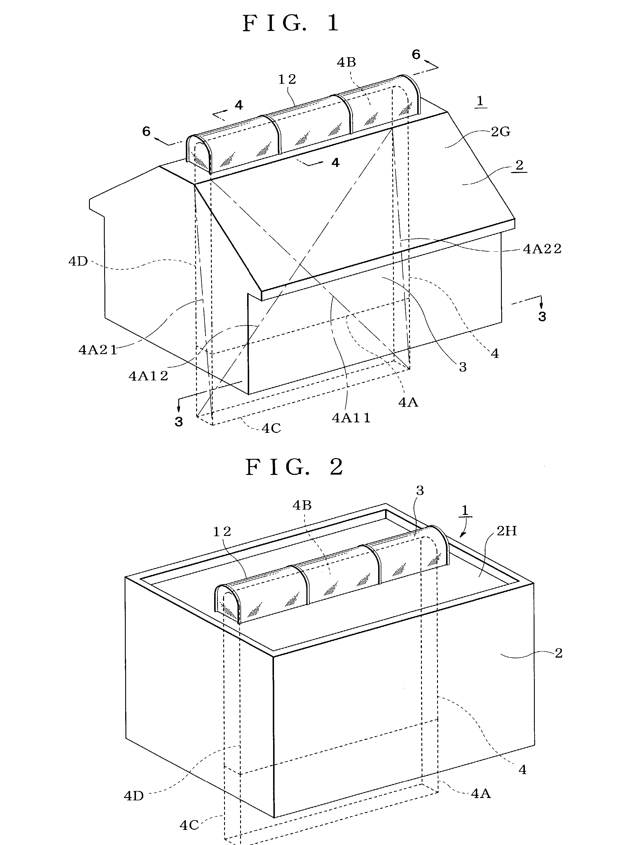 Heating and cooling apparatus, building structure having heating and cooling apparatus, and method of using heating and cooling apparatus