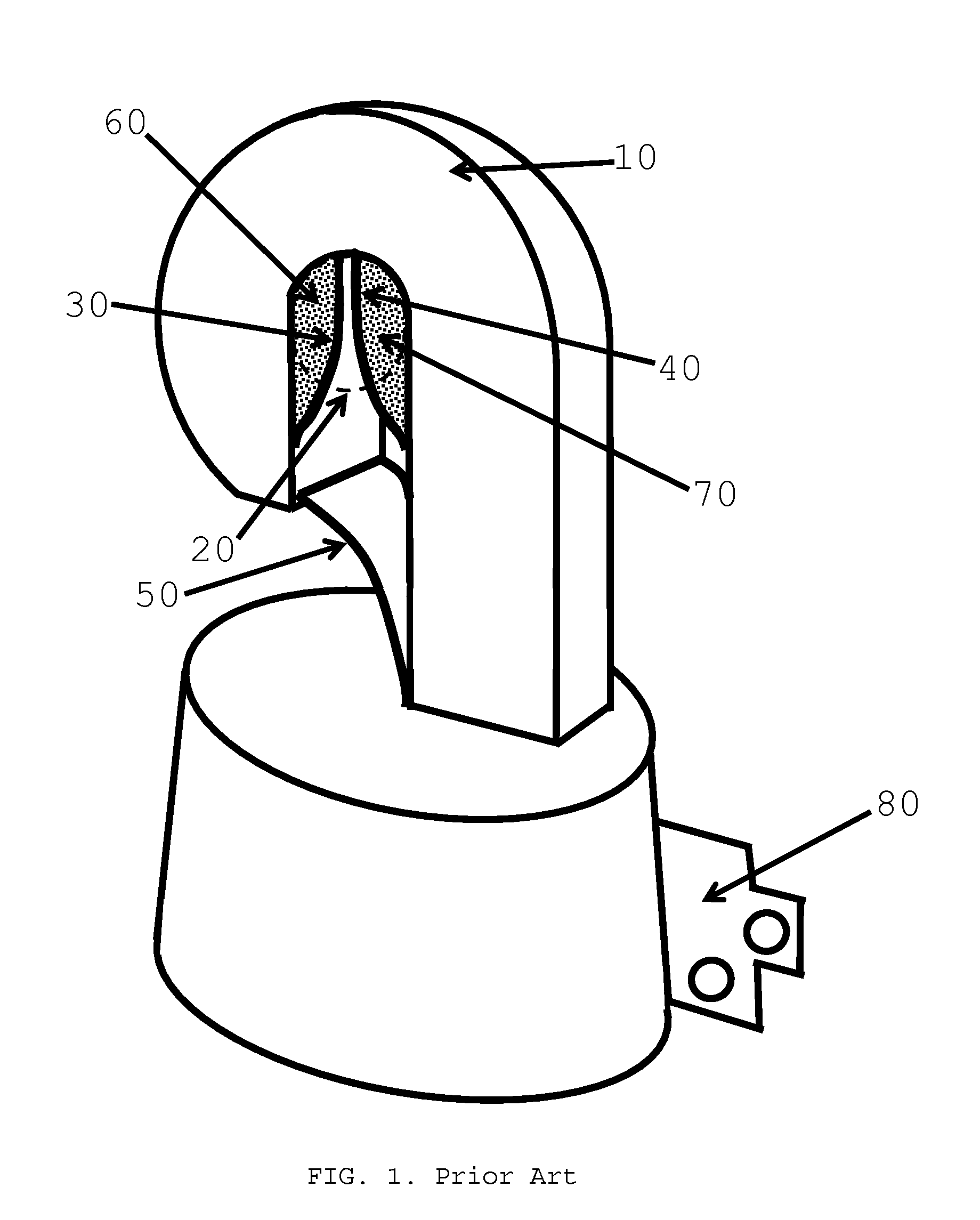 Attachment device and method for fastening electrical cable monitoring instruments to electrical cables