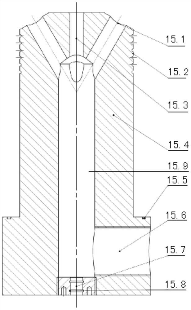 A performance testing device and testing method for horizontal directional drilling through percussion drilling tools