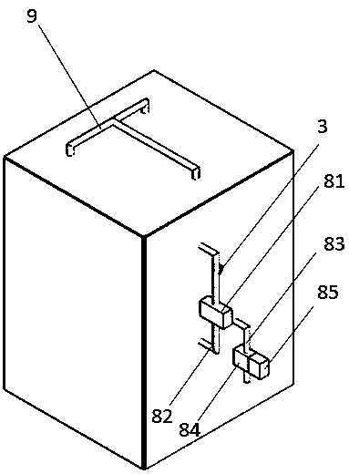 Liquid distributing device