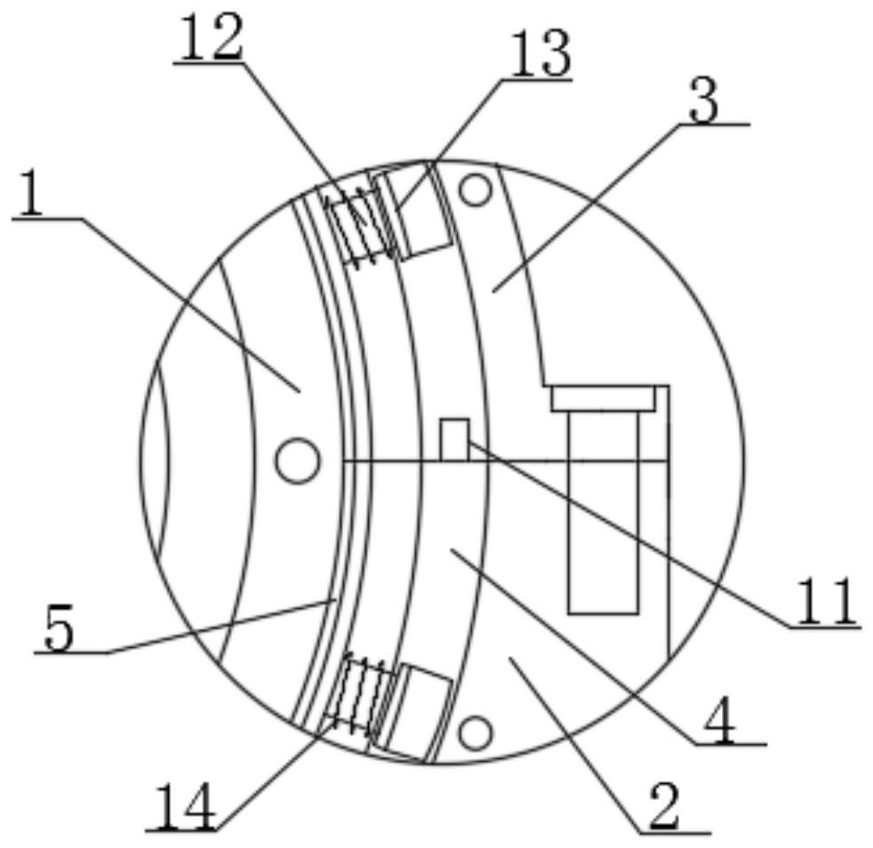 Damping bearing seat