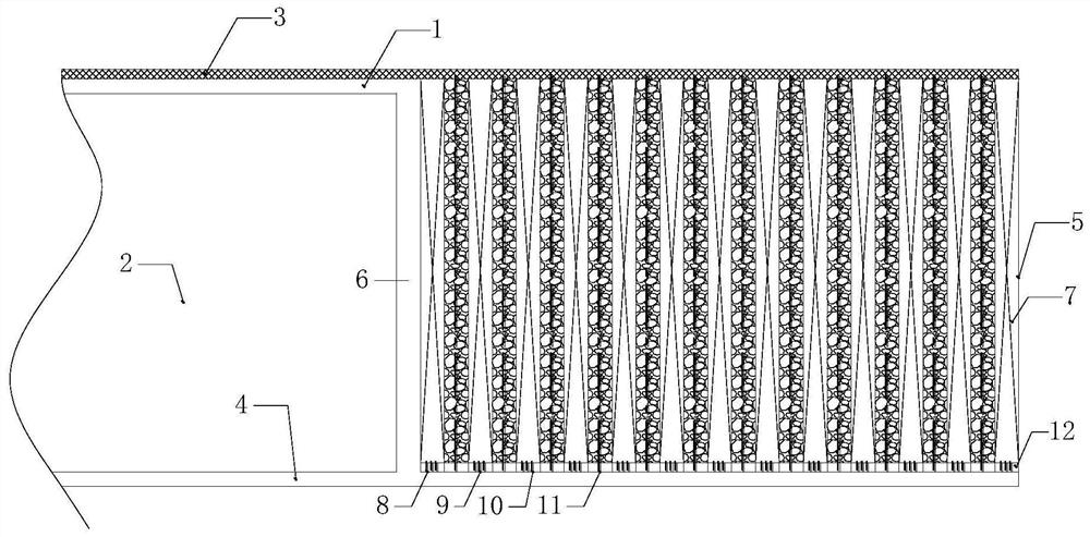 Three-in-one gob-side entry retaining gangue filling mining method