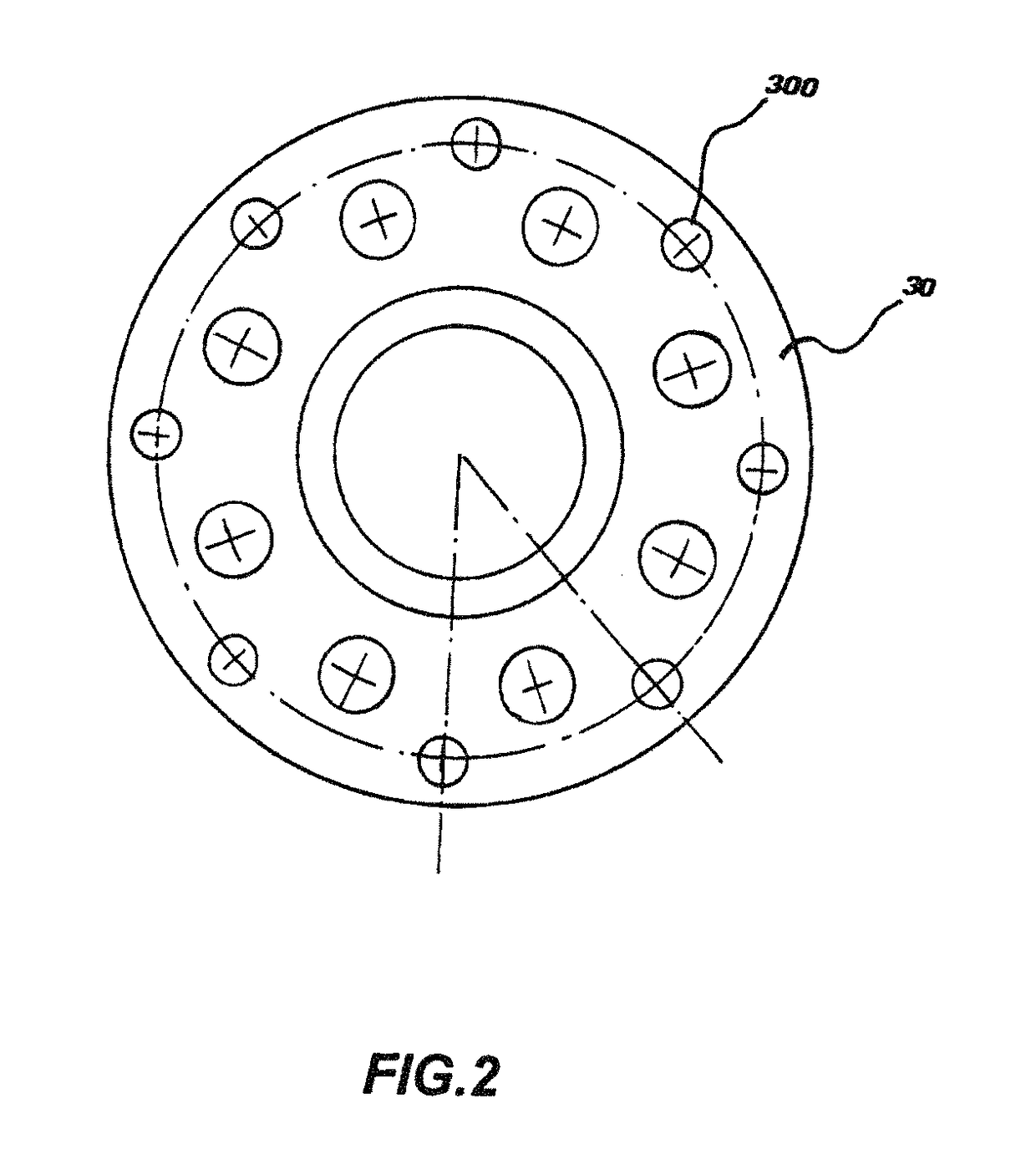 Device for percutaneous interstitial brachytherapy