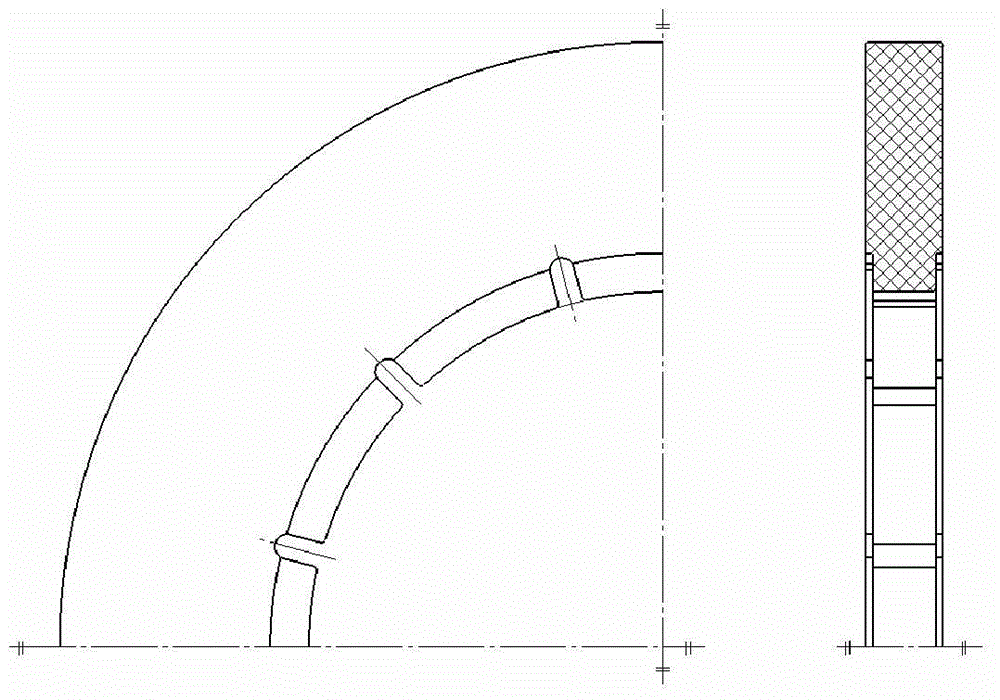 Manufacturing method of carbon/carbon composite material brake disk friction pair for planes