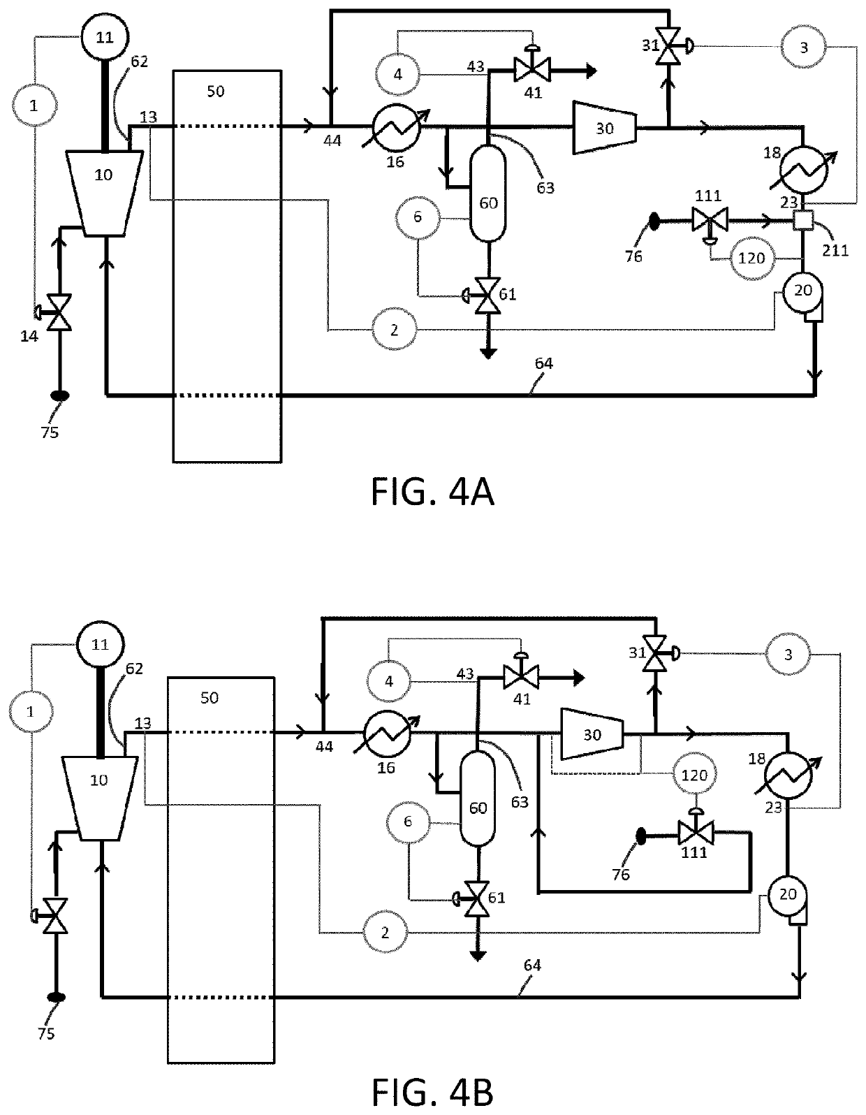 Systems and methods for power generation with flameless combustion