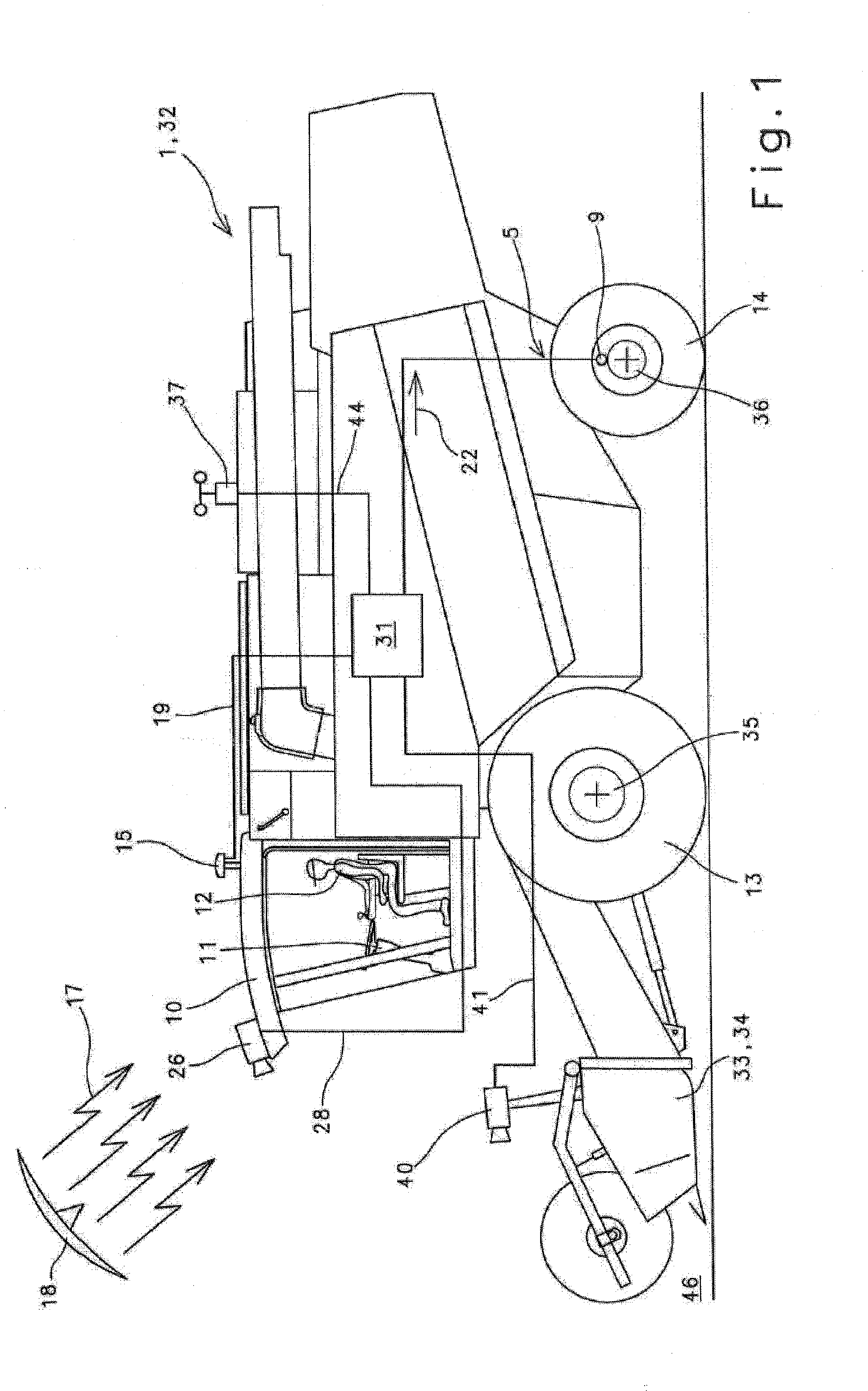 Control system for agricultural working vehicles
