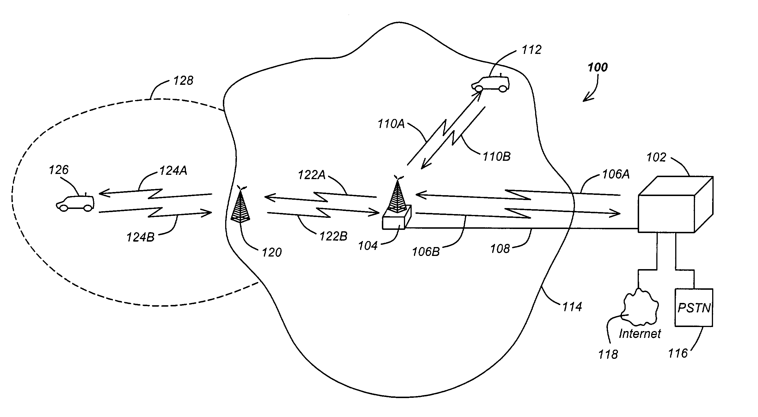 Method and system for identifying and monitoring repeater traffic in a code division multiple access system