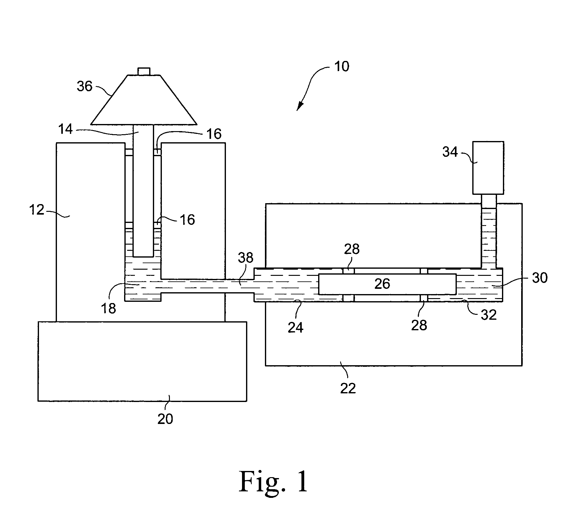 Apparatus and methods for dynamically pressure testing an article