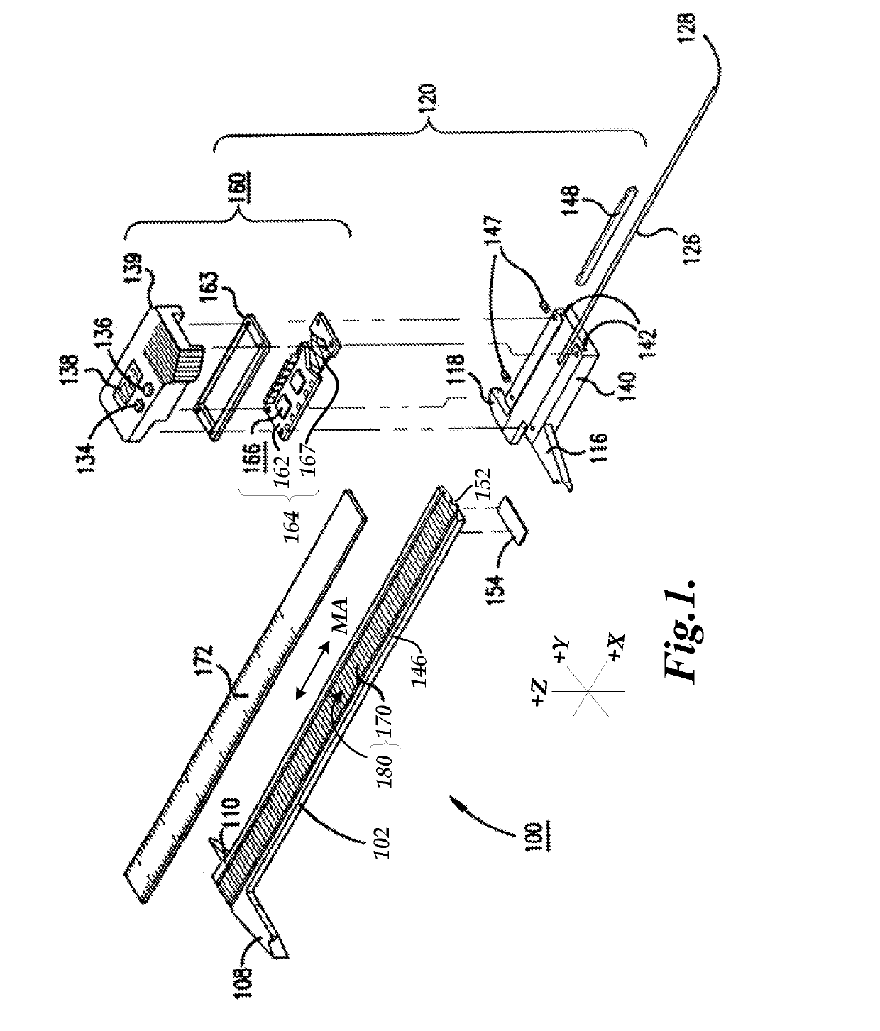 Transmitter and receiver configuration for inductive position encoder