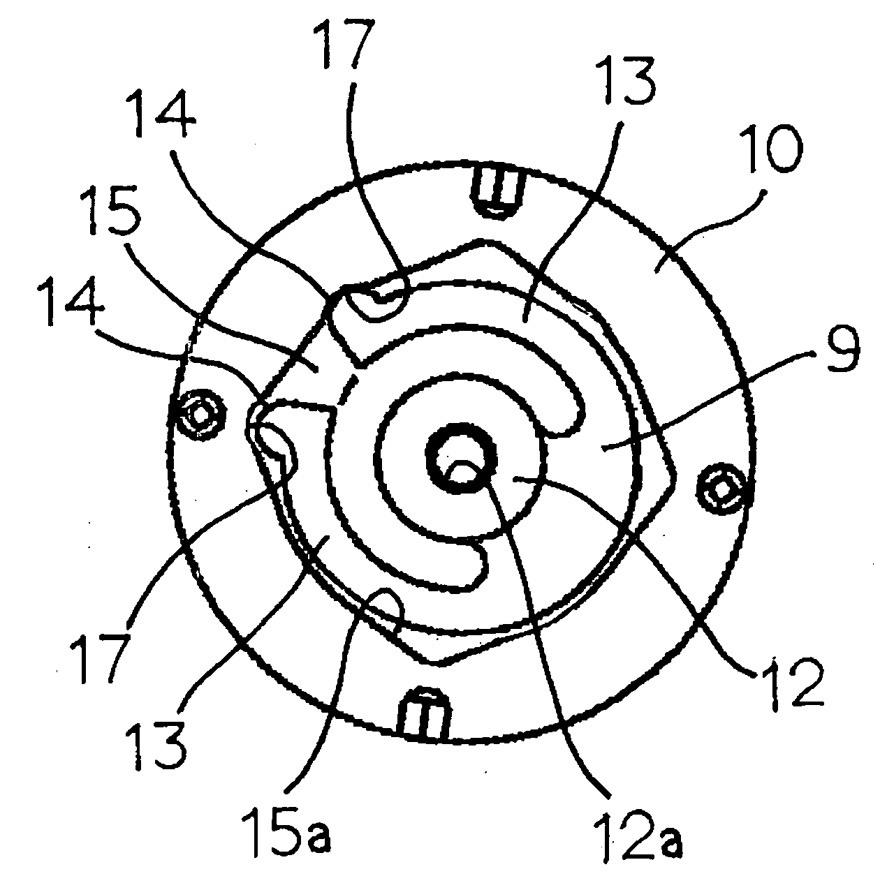 Traveling device and power limiting mechanism