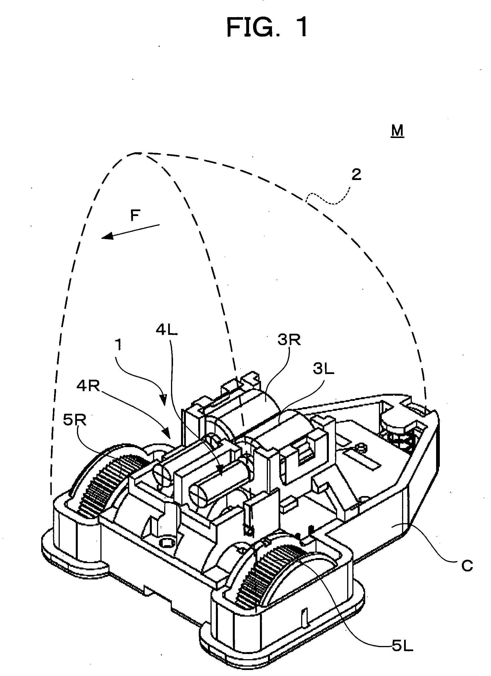 Traveling device and power limiting mechanism