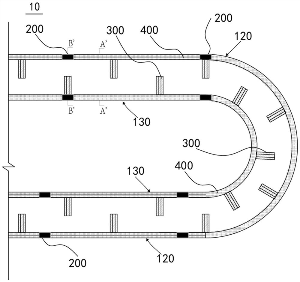 Ecological water channel and application thereof