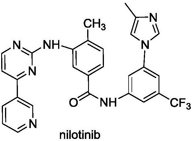 Preparing method for 4-methyl-3-[[4-(3-pyridyl)-2-pyrimidyl]amidogen]ethyl benzoate