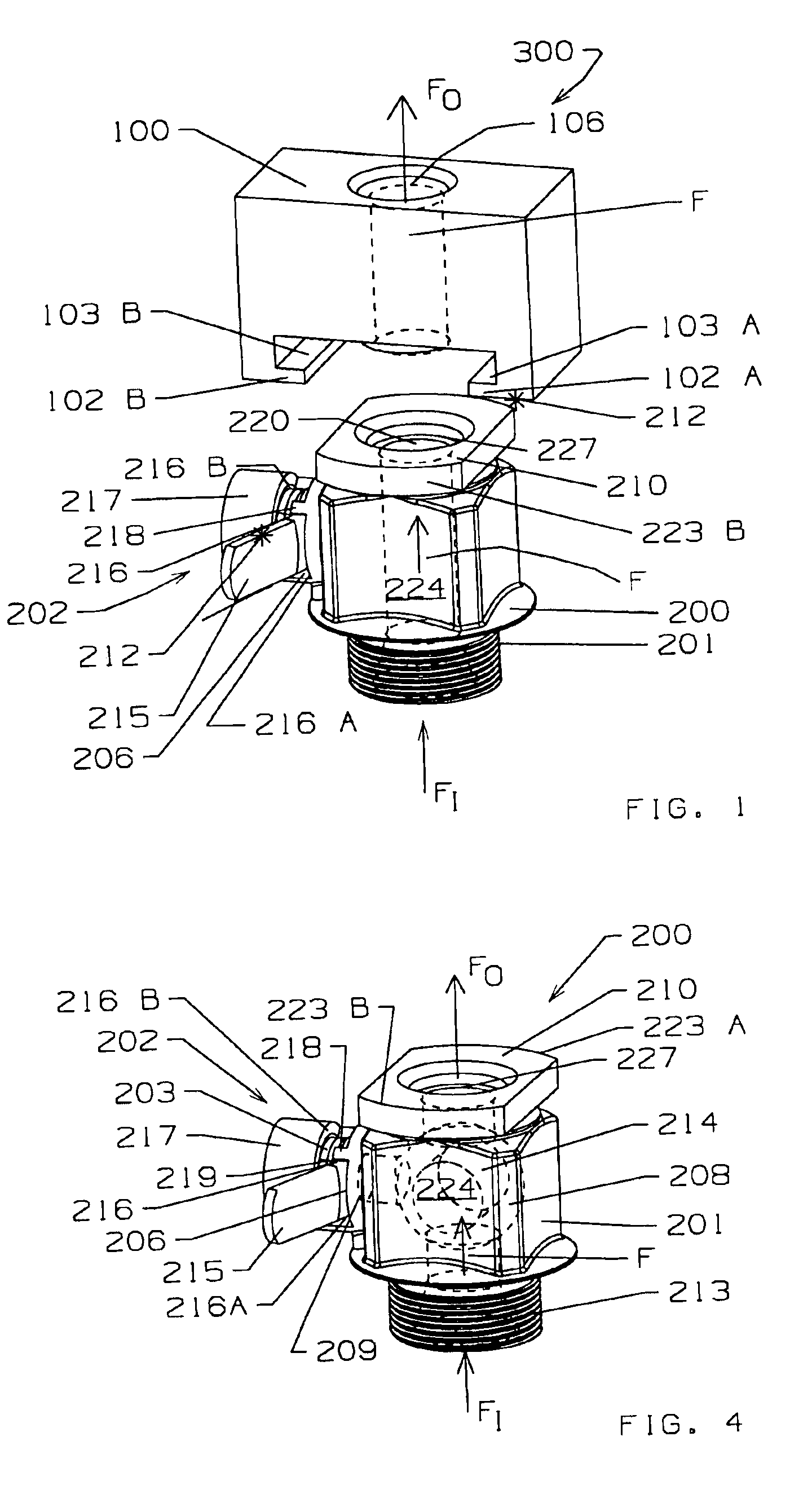Flowable-material transfer device and system