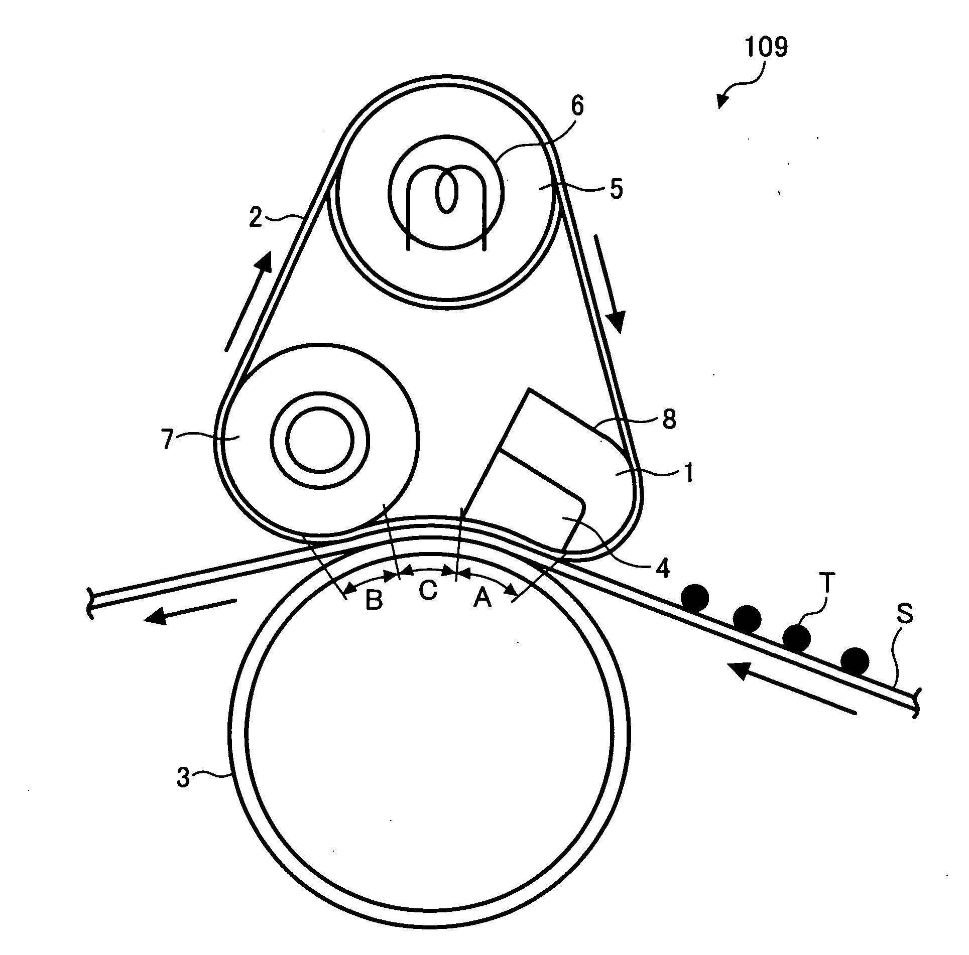 Image forming method and apparatus for fixing an image