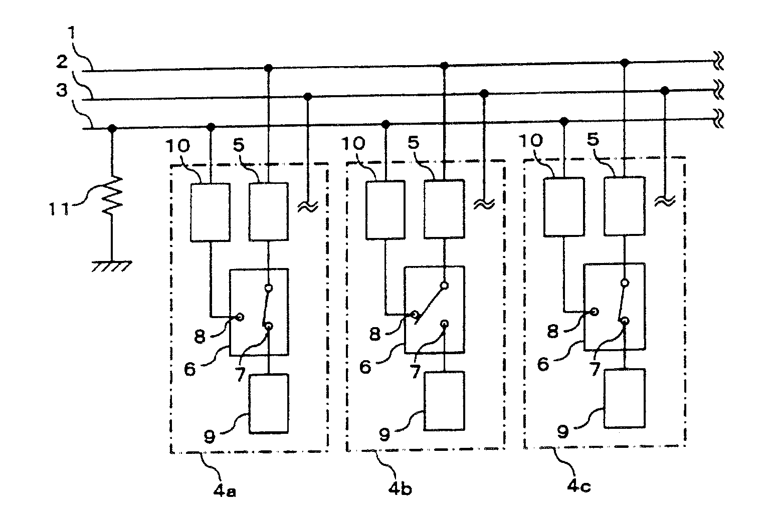 Power feed system for vehicle