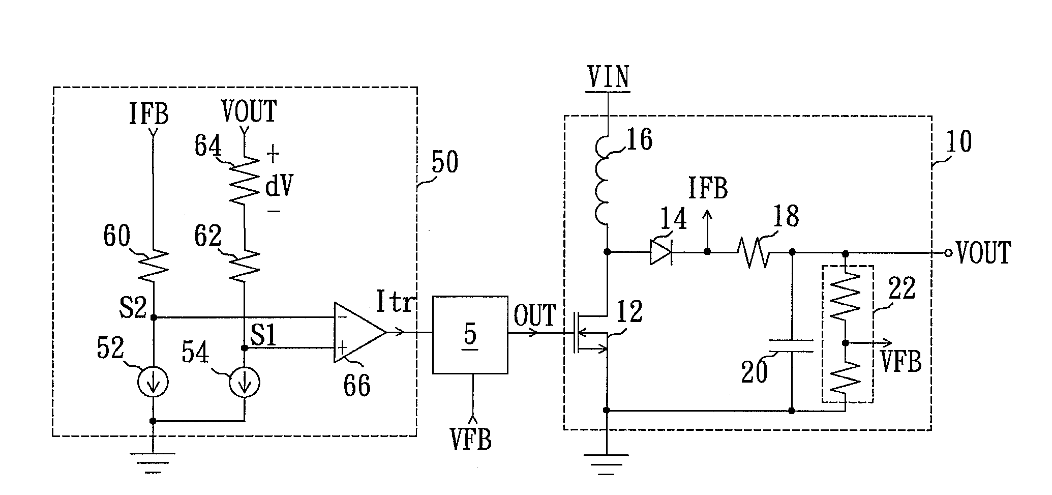 Current trigger circuit and switching power converter using the same