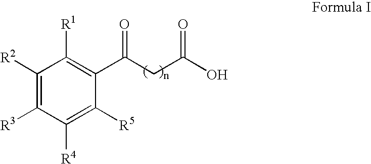 Aryl ketone compounds and compositions for delivering active agents