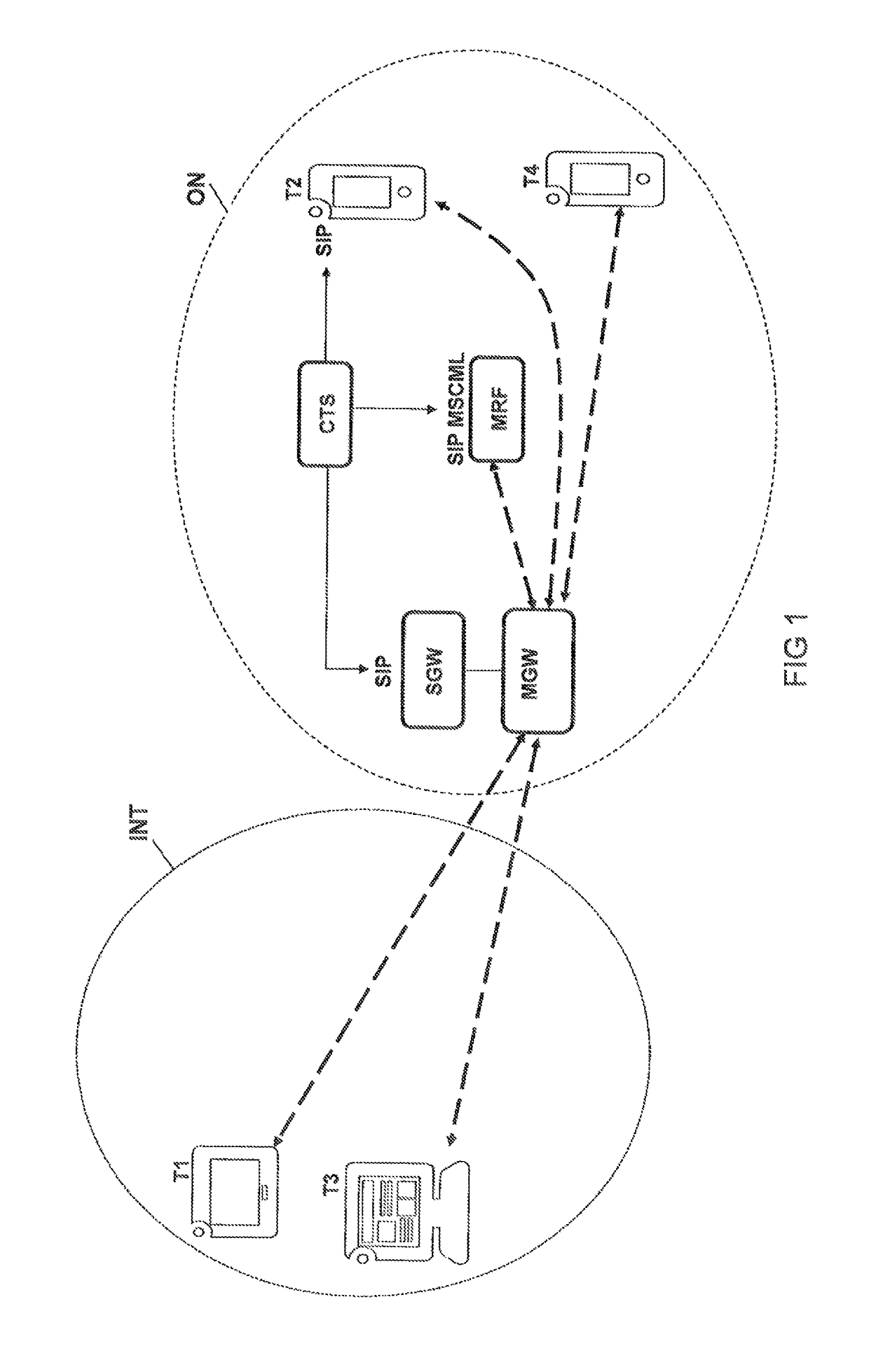 Mediator for optimizing the transmission of media contents between a multimedia resource function and a plurality of terminals