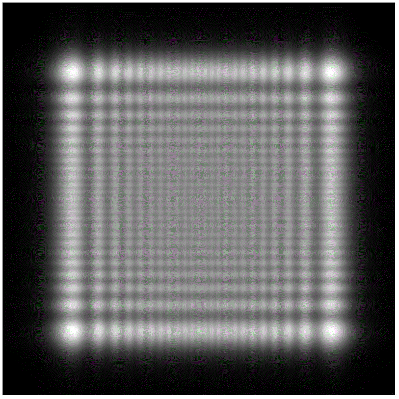 A device and method for intercepting light spots