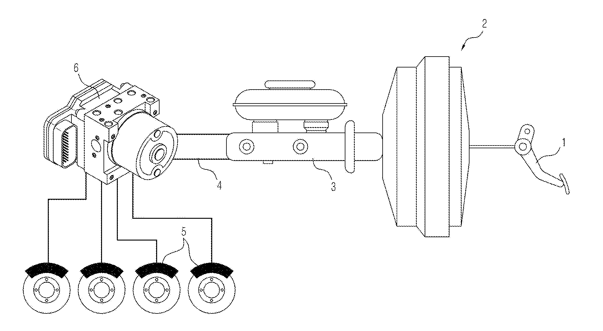 Electronic control brake system for vehicles