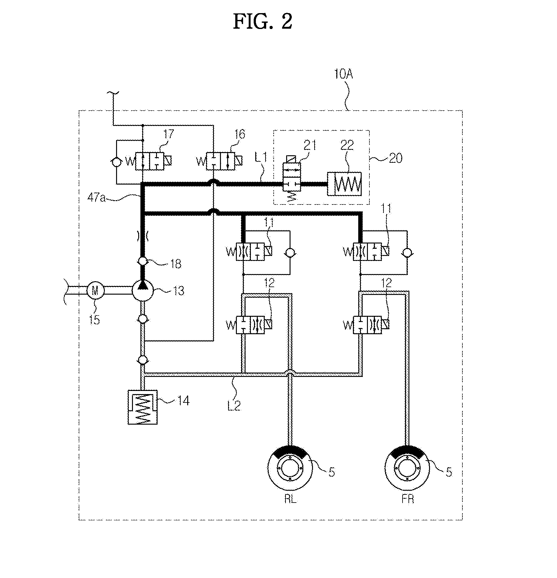 Electronic control brake system for vehicles