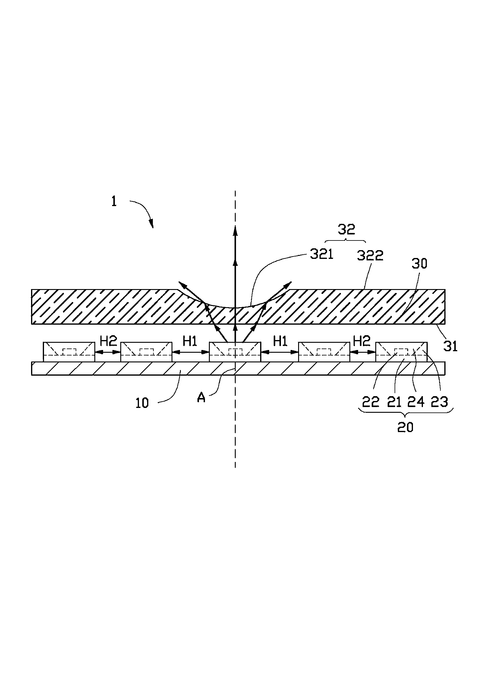 Light-emitting diode lamp source device