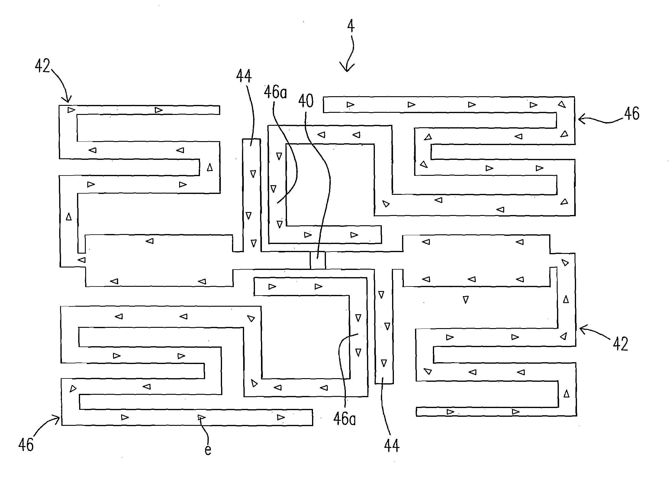 Antenna structure and method for increasing its bandwidth