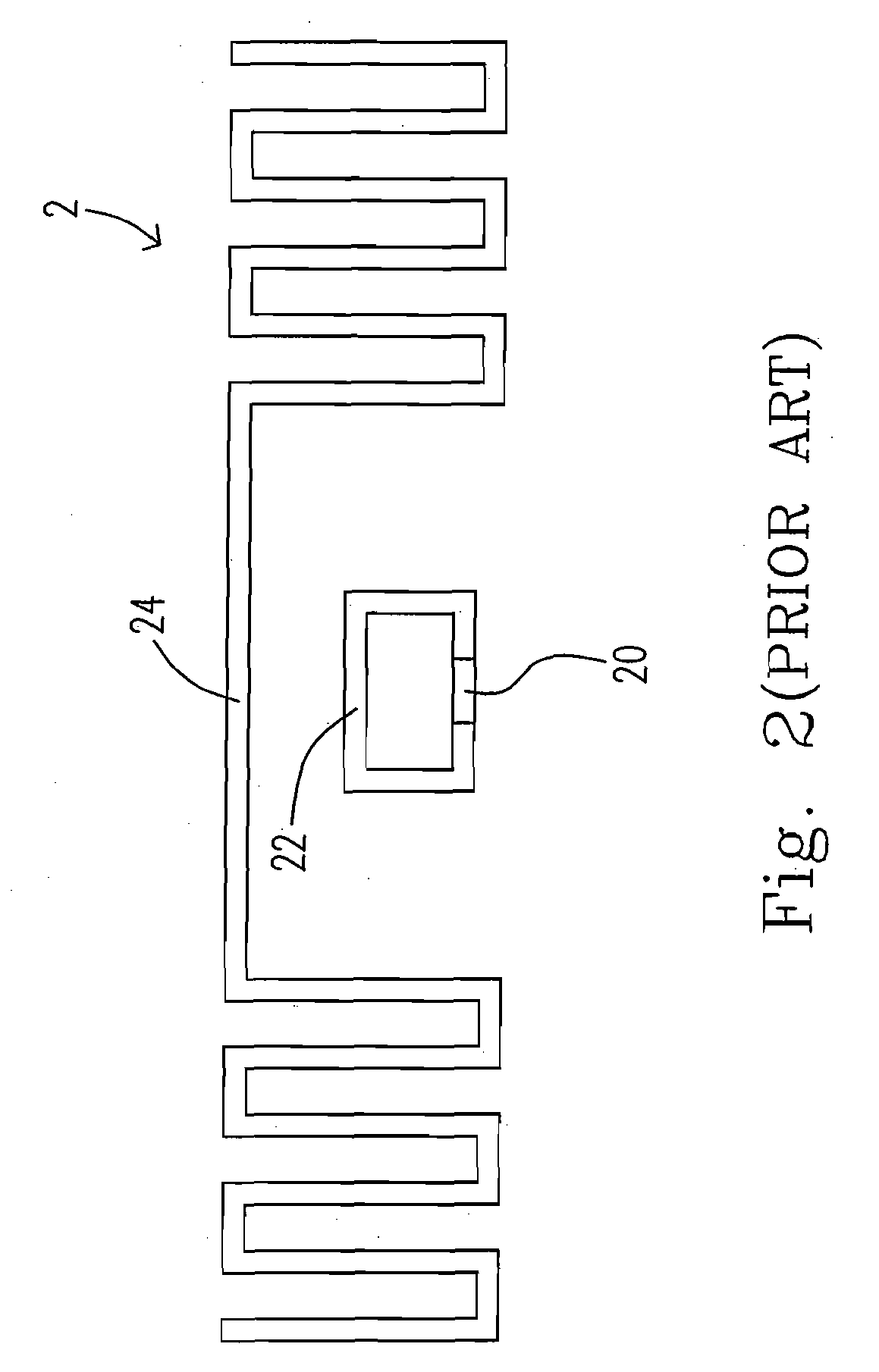 Antenna structure and method for increasing its bandwidth