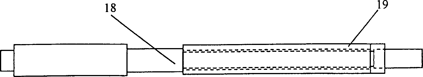 Twin shaft flexible roll-bending machine based on control of feeding force