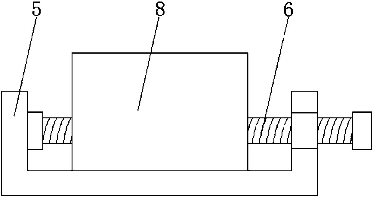 Lifting base for household liquid crystal television