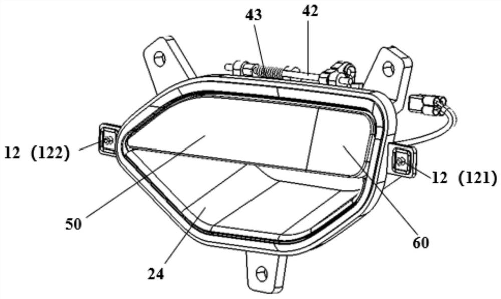 Vehicle door handle assembly for vehicle and vehicle door